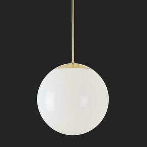 OSMONT ISI62425 ISIS P3 HP závěsné plastové svítidlo mosaz leštěná / bílá IP40 3000 K 52W LED DALI obraz
