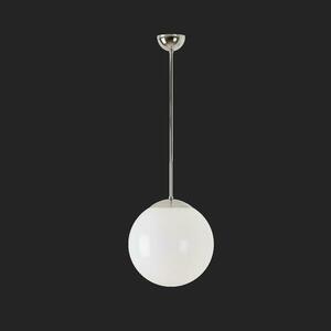 OSMONT ISI63388 ISIS P2 PM závěsné plastové svítidlo nerez leštěná / bílá IP40 3000 K 20W LED DALI obraz