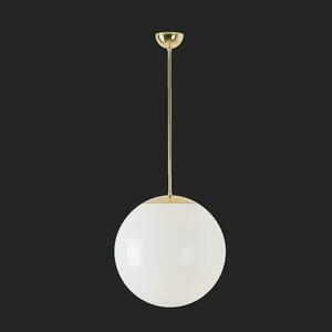 OSMONT ISI63438 ISIS P3 PM závěsné plastové svítidlo mosaz leštěná / bílá IP40 3000 K 27W LED DALI obraz