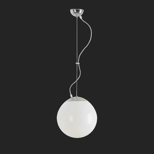 OSMONT ISI64189 ISIS L2 PM závěsné plastové svítidlo nerez leštěná / bílá IP40 3000 K 20W LED DALI obraz