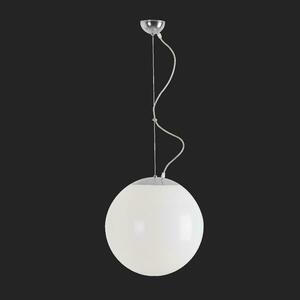 OSMONT ISI64215 ISIS L3 PM závěsné plastové svítidlo nerez leštěná / bílá IP40 3000 K 27W LED DALI obraz