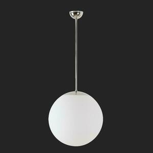 OSMONT ISI64458 ISIS P3 PM-M závěsné plastové svítidlo nerez leštěná / bílá IP40 3000 K 27W LED DALI obraz