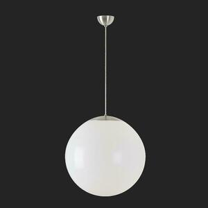 OSMONT ISI66261 ISIS S4 závěsné plastové svítidlo nerez broušená / bílá IP40 3000 K 41W LED nouzové kombinované 3 h obraz