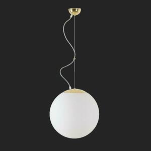 OSMONT ISI70209 ISIS L3 PM-M závěsné plastové svítidlo mosaz leštěná / bílá IP40 3000 K 27W LED DALI obraz