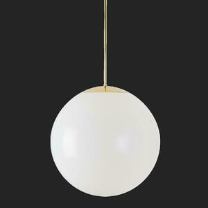 OSMONT ISI72650 ISIS P4 PM HP závěsné plastové svítidlo mosaz leštěná / bílá IP40 4000 K 58W LED nouzové kombinované 3 h obraz