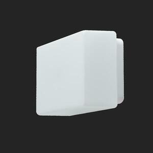 OSMONT JEN58753 JENA 2 stropní/nástěnné skleněné svítidlo bílá IP43 3000 K 15W LED nouzové kombinované 3 h obraz