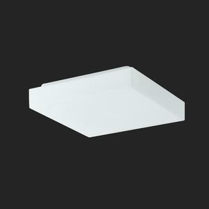 OSMONT LIB59615 LIBRA 1 stropní/nástěnné skleněné svítidlo bílá IP44 4000 K 19W LED HF nouzové kombinované 3 h obraz