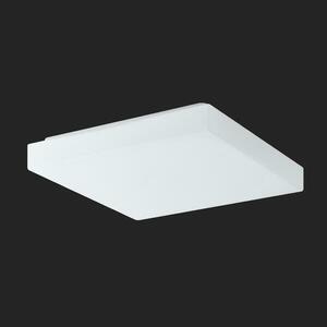 OSMONT LIB59628 LIBRA 2 stropní/nástěnné skleněné svítidlo bílá IP44 4000 K 33W LED nouzové kombinované 3 h obraz