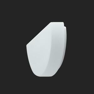 OSMONT NAR48687 NARA 2 nástěnné skleněné svítidlo bílá IP43 4000 K 20W LED nouzové kombinované 3 h obraz