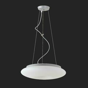 OSMONT SAT60953 SATURN L2 závěsné skleněné svítidlo stříbrná / bílá IP20 4000 K 31W LED DALI obraz