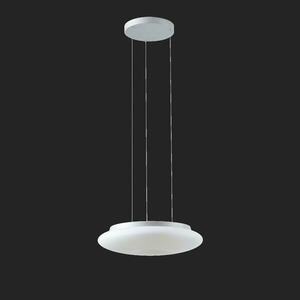 OSMONT SAT67930 SATURN LE2 závěsné skleněné svítidlo stříbrná / bílá IP20 4000 K 31W LED DALI obraz