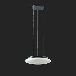 OSMONT SAT67932 SATURN LE2 závěsné skleněné svítidlo černá / bílá IP20 4000 K 31W LED DALI obraz