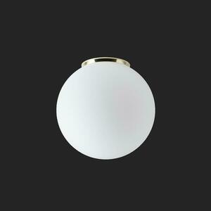 OSMONT STY61239 STYX 3 stropní/nástěnné skleněné svítidlo mosaz leštěná / bílá IP65 3000 K 20W LED DALI obraz
