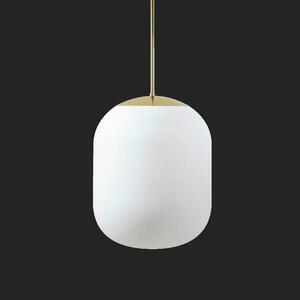 OSMONT TAN62315 TANIA P2 HP závěsné skleněné svítidlo mosaz leštěná / bílá IP40 3000 K 58W LED DALI obraz