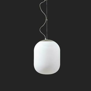 OSMONT TAN62358 TANIA L1 HP závěsné skleněné svítidlo nerez broušená / bílá IP40 3000 K 52W LED DALI obraz