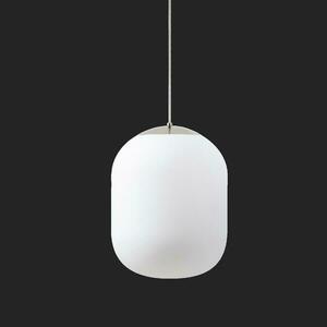 OSMONT TAN62389 TANIA S1 HP závěsné skleněné svítidlo nerez broušená / bílá IP40 3000 K 52W LED DALI obraz