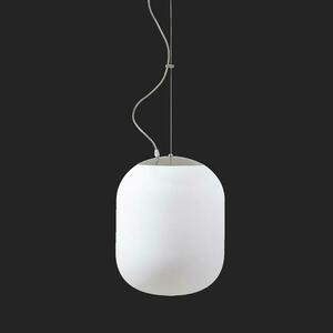 OSMONT TAN62874 TANIA L2 HP závěsné skleněné svítidlo nerez leštěná / bílá IP40 4000 K 58W LED DALI obraz