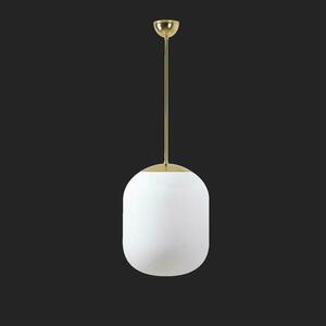 OSMONT TAN66415 TANIA P1 závěsné skleněné svítidlo mosaz leštěná / bílá IP40 3000 K 27W LED DALI obraz