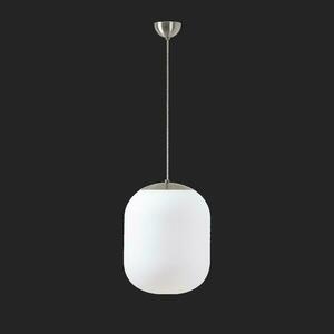 OSMONT TAN67359 TANIA S1 závěsné skleněné svítidlo nerez broušená / bílá IP40 3000 K 27W LED DALI obraz