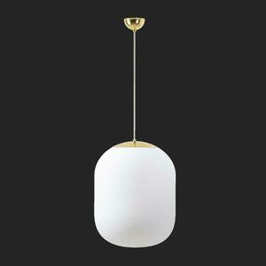 OSMONT TAN67367 TANIA S2 závěsné skleněné svítidlo mosaz leštěná / bílá IP40 3000 K 41W LED DALI obraz