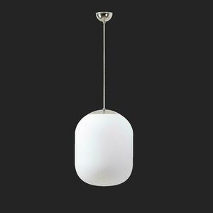 OSMONT TAN67857 TANIA S1 závěsné skleněné svítidlo nerez leštěná / bílá IP40 4000 K 27W LED DALI obraz