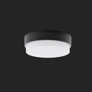 OSMONT TRI57276 TRITON 1 stropní/nástěnné průmyslové plastové svítidlo černá / bílá IP65 3000 K 19W LED DALI obraz
