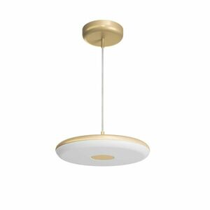 OSMONT ZET60054 ZETA ST1 FP závěsné plastové svítidlo zlatá / bílá IP40 3000 K 31W LED obraz