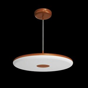 OSMONT ZET60070 ZETA ST2 FP závěsné plastové svítidlo terakota / bílá IP40 3000 K 38W LED obraz