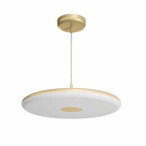 OSMONT ZET60566 ZETA ST2 FP závěsné plastové svítidlo zlatá / bílá IP40 4000 K 38W LED obraz