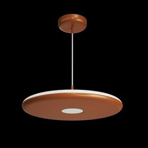 OSMONT ZET60594 ZETA ST2 PF závěsné plastové svítidlo terakota / bílá IP40 4000 K 38W LED obraz