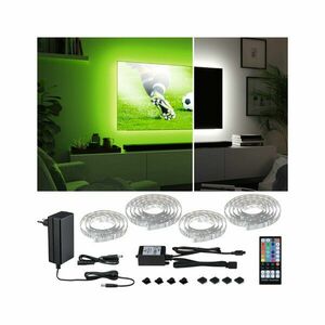 PAULMANN MaxLED 250 LED Strip TV Comfort základní sada 75 Zoll 5, 1m 25, 5W 230lm/m 28LEDs/m RGBW+ 36VA obraz