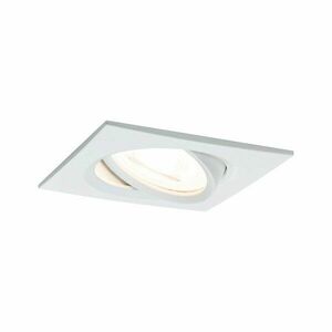 PAULMANN Vestavné svítidlo LED Nova hranaté 1x6, 5W bílá mat výklopné 934.53 P 93453 obraz