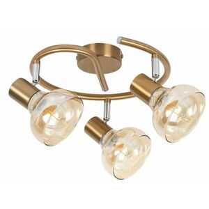 Rabalux bodové svítidlo Holly E14 3x MAX 40W antická zlatá 5549 obraz