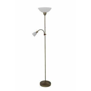 Rabalux stojací lampa Pearl classic E27 G45 1x MAX 60W + E14 1x MAX 40W bronzová 4019 obraz