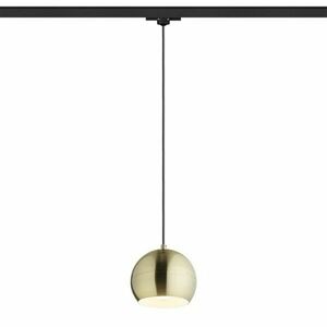 RED - DESIGN RENDL RENDL AGNETA pro tříokr. lištu závěsná česaná mosaz 230V E27 40W R13976 obraz