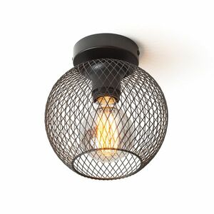 RED - DESIGN RENDL RENDL COSIR přisazené svítidlo, dekorativní černá E27 R14499 obraz