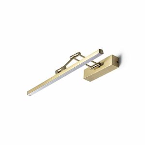 RED - DESIGN RENDL RENDL FRIDA LED nástěnná lampa, nad obraz staromosazná R14151 obraz