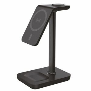 Solight stolní nabíječka 3v1, Qi2, MagSafe kompatibilní SSWC02 obraz