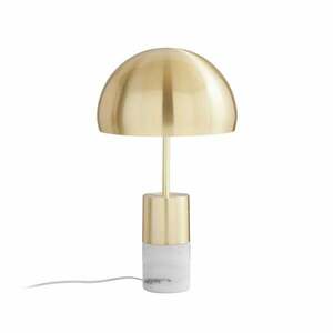 FANEUROPE Stolní lampa Igea, zlatá/mramor, 2 x E14, 30 x 51, 5 cm obraz