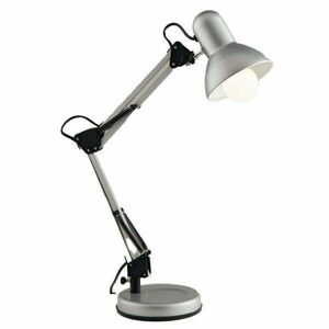 FANEUROPE Stolní lampa s klipem Architteto, 1xE27, 60 x 42 cm, stříbrná, kov obraz