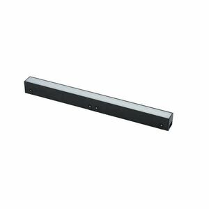 FANEUROPE Svítidlo pro systém 48 V - lineární svítidlo Davinci, černé, LED, 10 W, 1150 lm, 3000 K, 30, 4x2, 8x2, 2 cm obraz