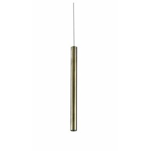 FANEUROPE Závěsné svítidlo 3-fázový systém LED BINARIO OBOE bronz hliník 3, 5 W 240 lm 4000 K 185x2, 5 cm obraz