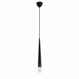 FANEUROPE Závěsné svítidlo Lancelot, černé, 1xGU10, 6x181 cm obraz