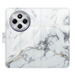 Flipové pouzdro iSaprio - SilverMarble 15 - Xiaomi Redmi 14C / Poco C75 obraz