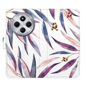 Flipové pouzdro iSaprio - Ornamental Leaves - Xiaomi Redmi 14C / Poco C75 obraz