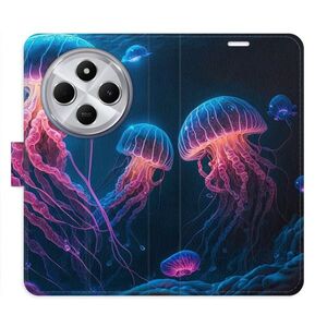 Flipové pouzdro iSaprio - Jellyfish - Xiaomi Redmi 14C / Poco C75 obraz