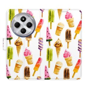 Flipové pouzdro iSaprio - Ice Cream Pattern - Xiaomi Redmi 14C / Poco C75 obraz