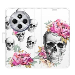 Flipové pouzdro iSaprio - Crazy Skull - Xiaomi Redmi 14C / Poco C75 obraz