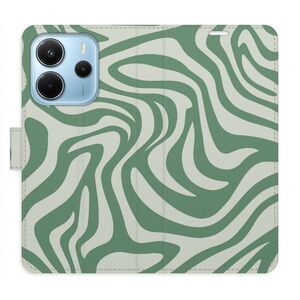 Flipové pouzdro iSaprio - Zebra Green 02 - Xiaomi Redmi Note 14 obraz