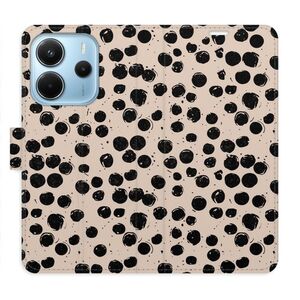 Flipové pouzdro iSaprio - Dotted 02 - Xiaomi Redmi Note 14 obraz